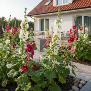 Malwa — jak uprawiać te królewskie kwiaty w ogrodzie?