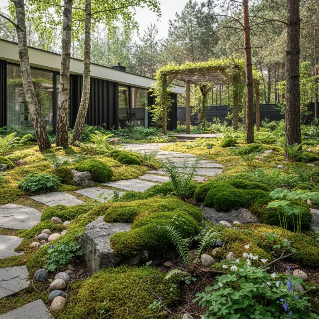 Mech do ogrodu — jak wprowadzić leśny klimat na posesję?