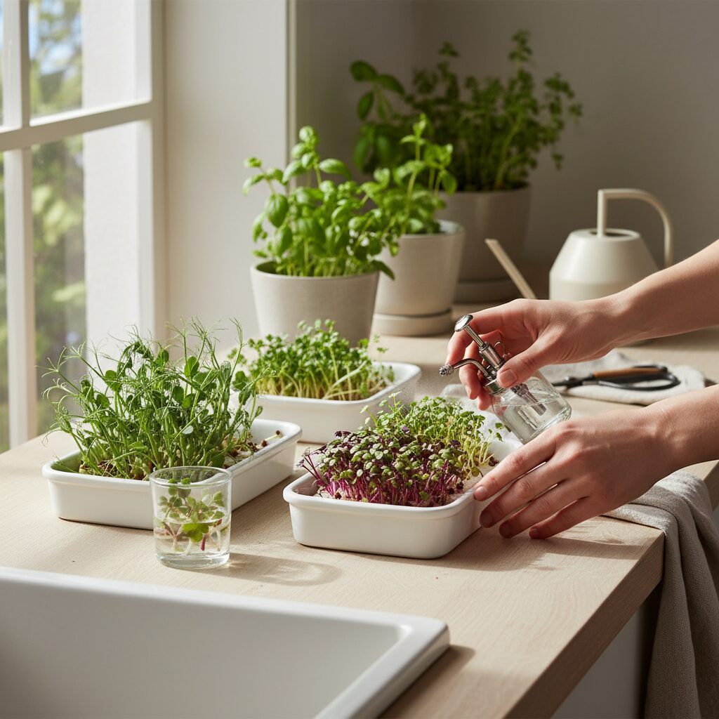 Microgreens — jak uprawiać zdrowe mikroliście w domu?