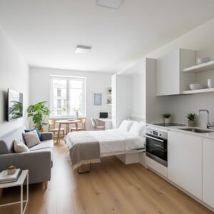 Mieszkanie studio — jak urządzić funkcjonalną przestrzeń?