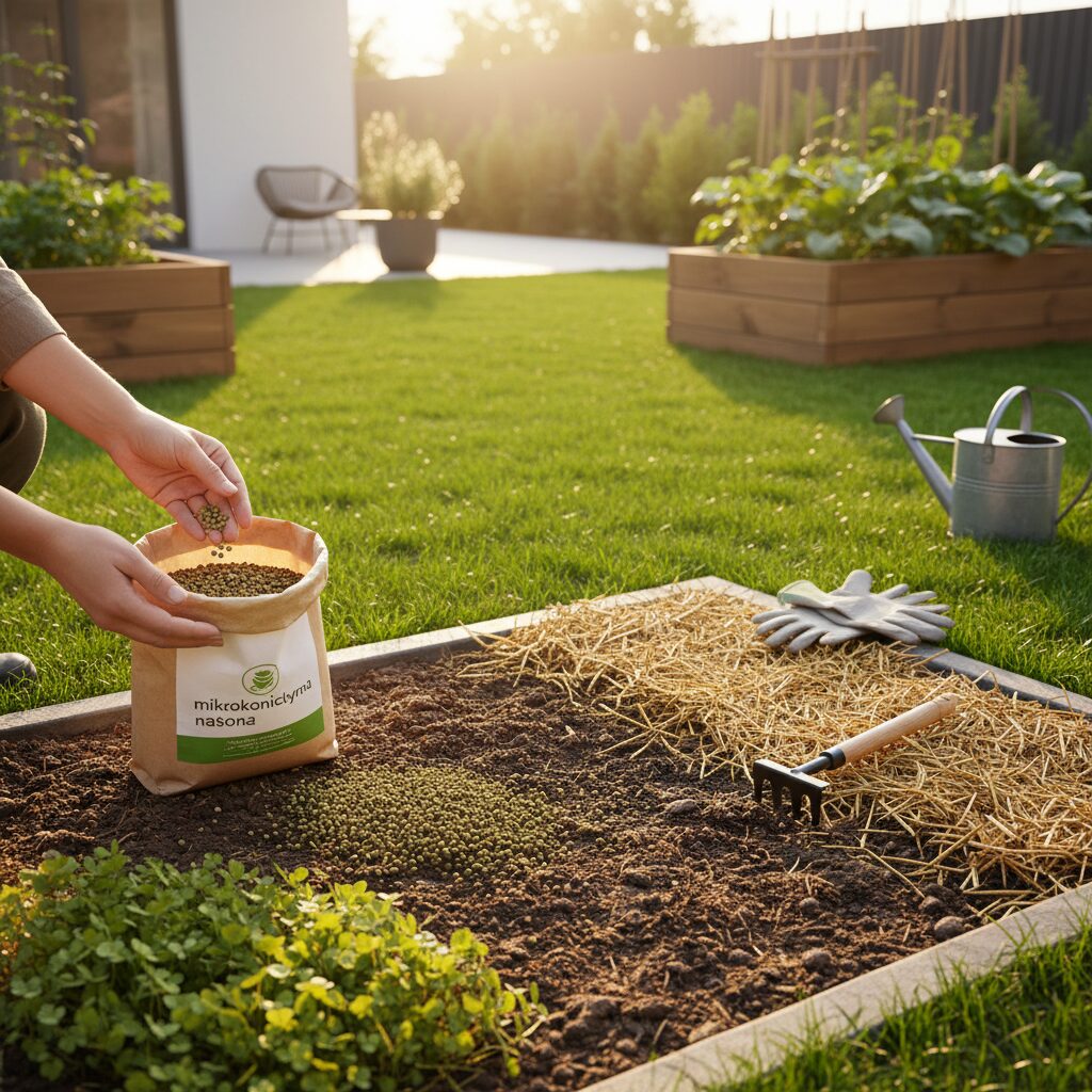 Mikrokoniczyna nasiona — jak założyć idealny trawnik?
