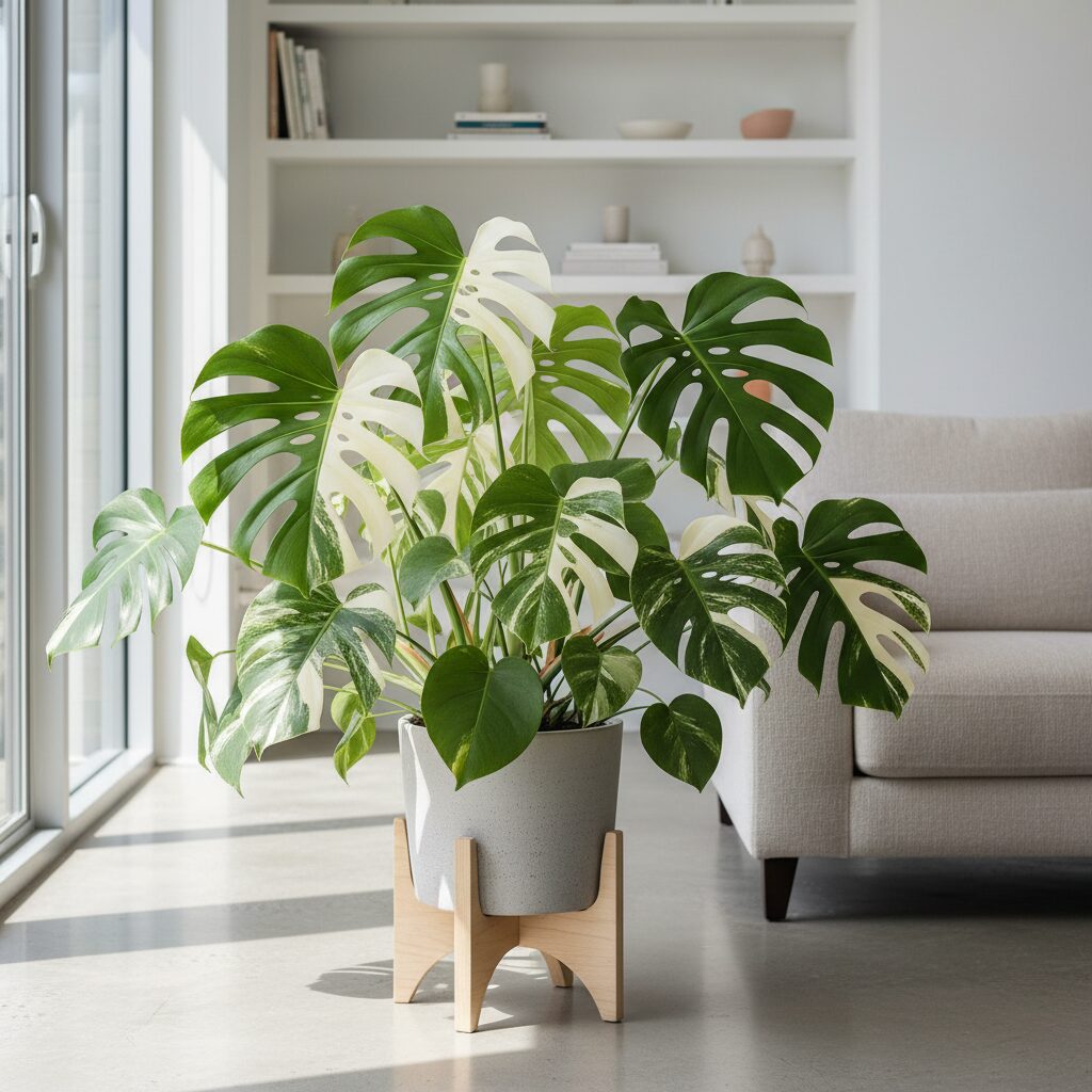 Monstera variegata — jak dbać o ten kolekcjonerski okaz?
