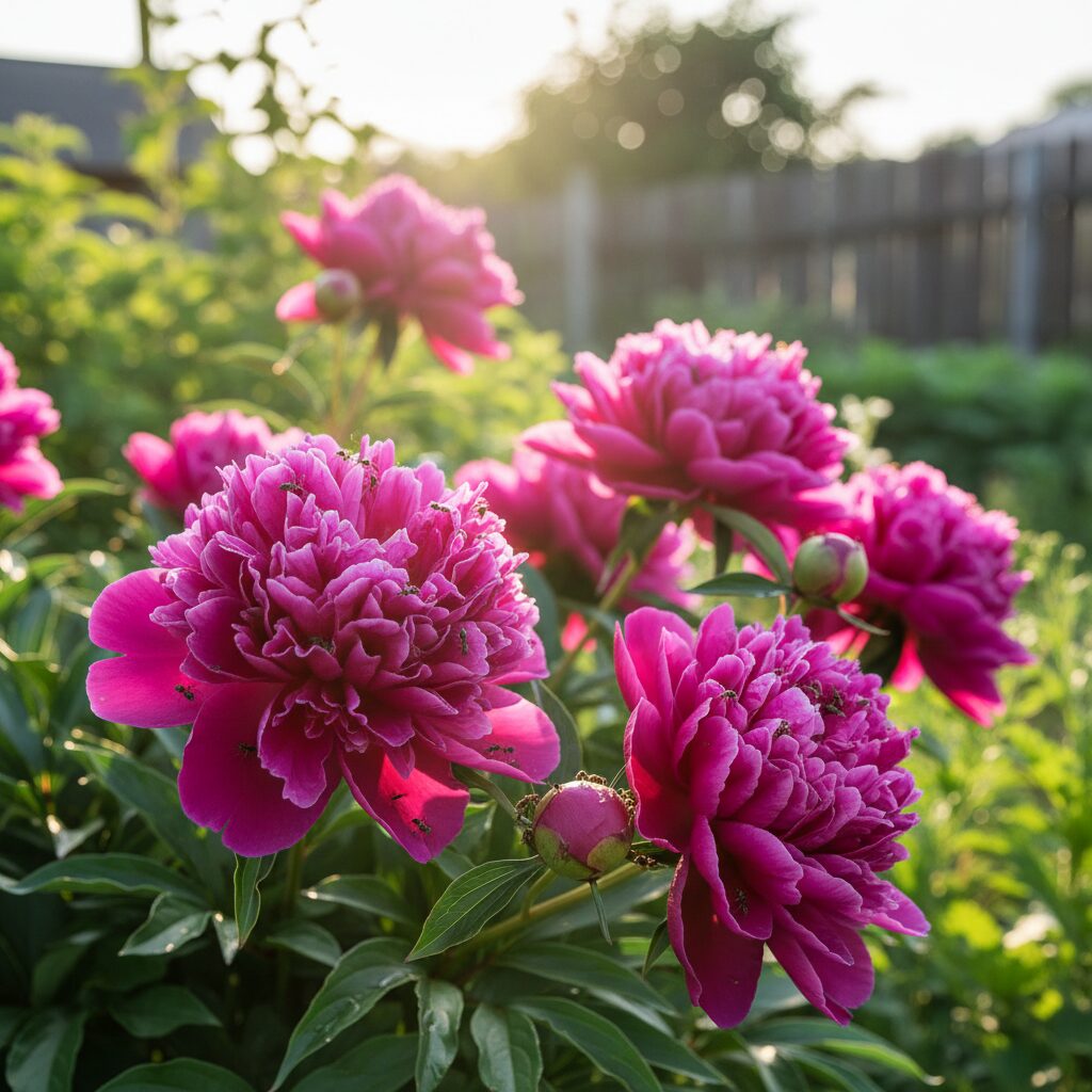 Mrówki na piwoniach — czy są groźne i jak się ich pozbyć?