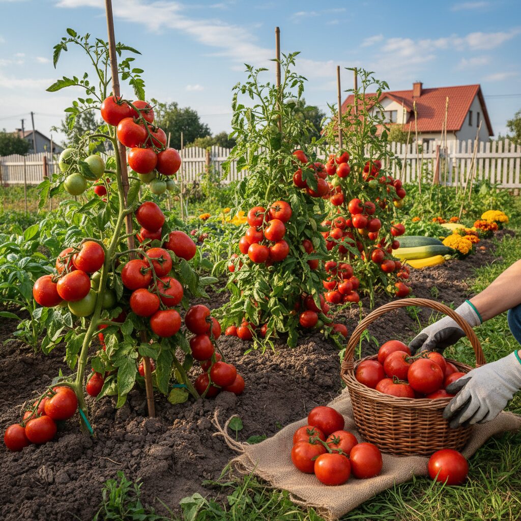 Jakie są najbardziej plenne pomidory gruntowe do ogrodu?