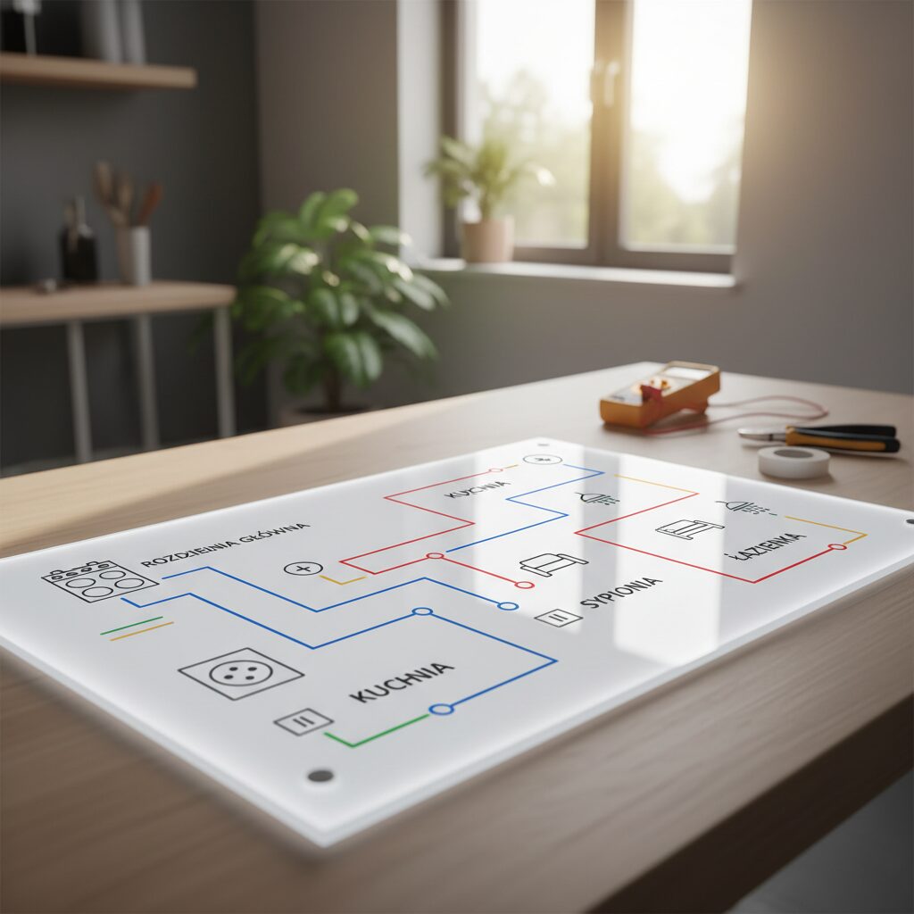Najprostszy schemat domowej instalacji elektrycznej