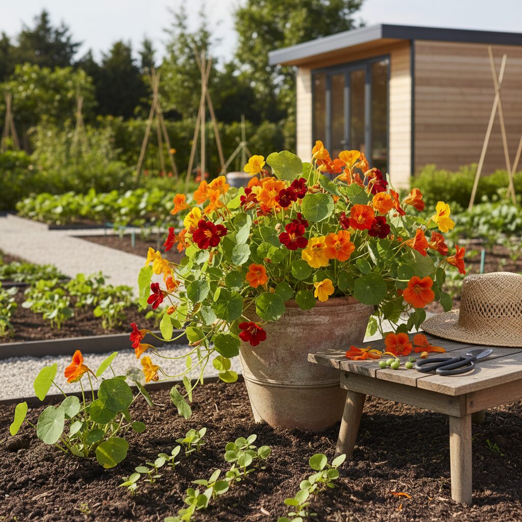 Nasturcja uprawa — kompletny poradnik od siewu do zbioru