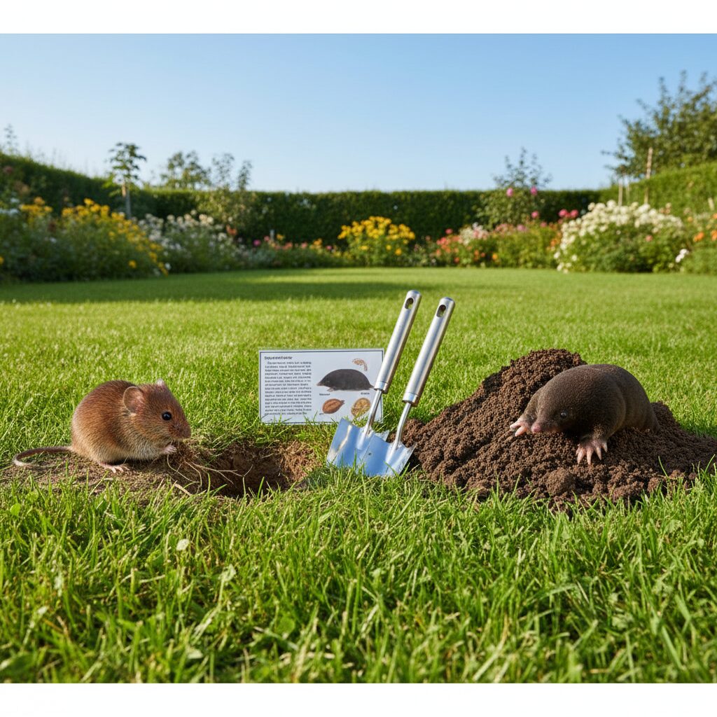 Nornica a kret — jak je rozpoznać i skutecznie zwalczać?