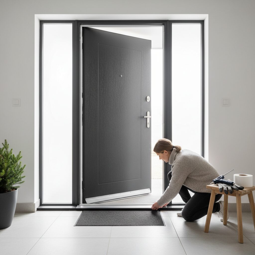 Ocieplenie drzwi wejściowych — jak skutecznie zatrzymać ciepło?