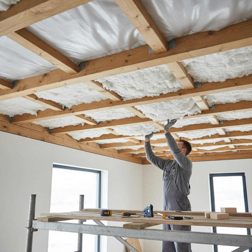 Jak wykonać ocieplenie stropu drewnianego krok po kroku?