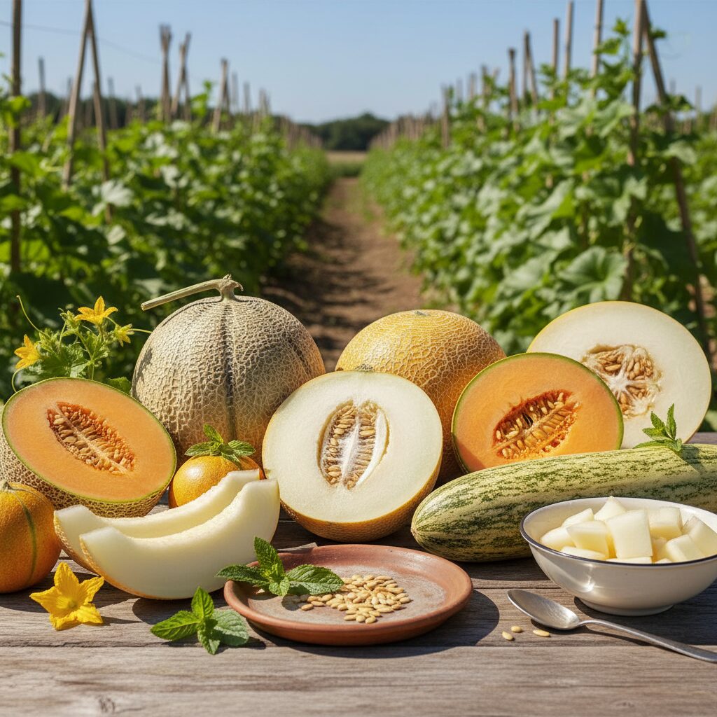 Jakie są najsmaczniejsze odmiany melona do uprawy i jedzenia?