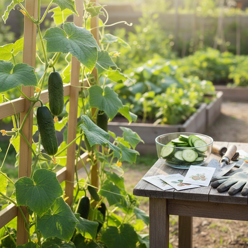 Ogórek — właściwości, uprawa i nasiona idealne do ogrodu
