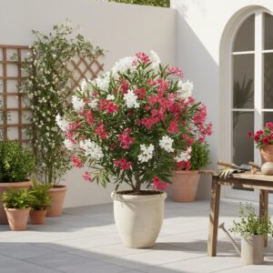 Oleander — uprawa, pielęgnacja i zimowanie krzewu Nerium