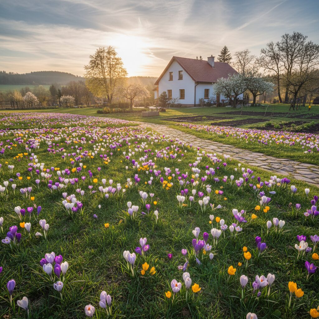 Opis krokusa — wszystko o uprawie i pielęgnacji szafranu