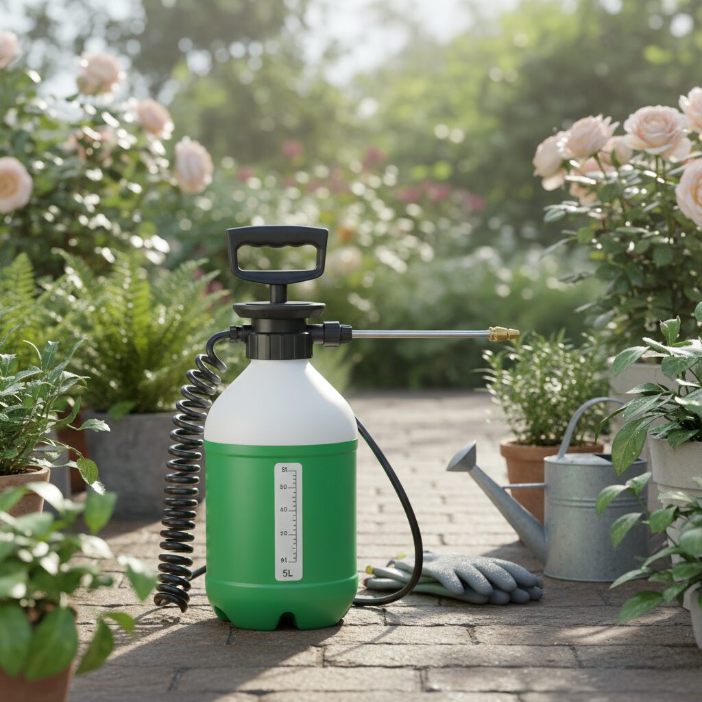 Jaki opryskiwacz ogrodowy 5l wybrać do pielęgnacji roślin?