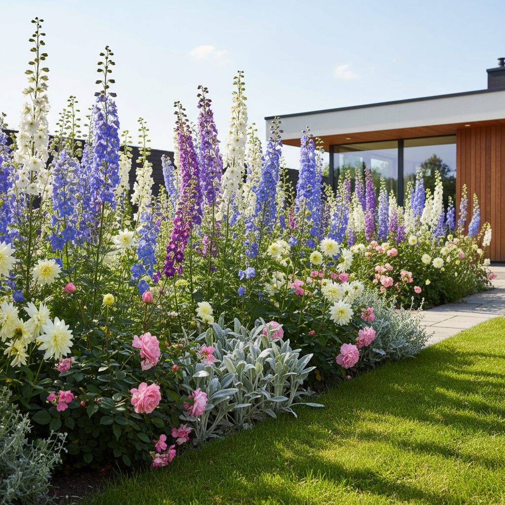 Ostróżka ogrodowa — jak uprawiać tę królową letnich rabat?