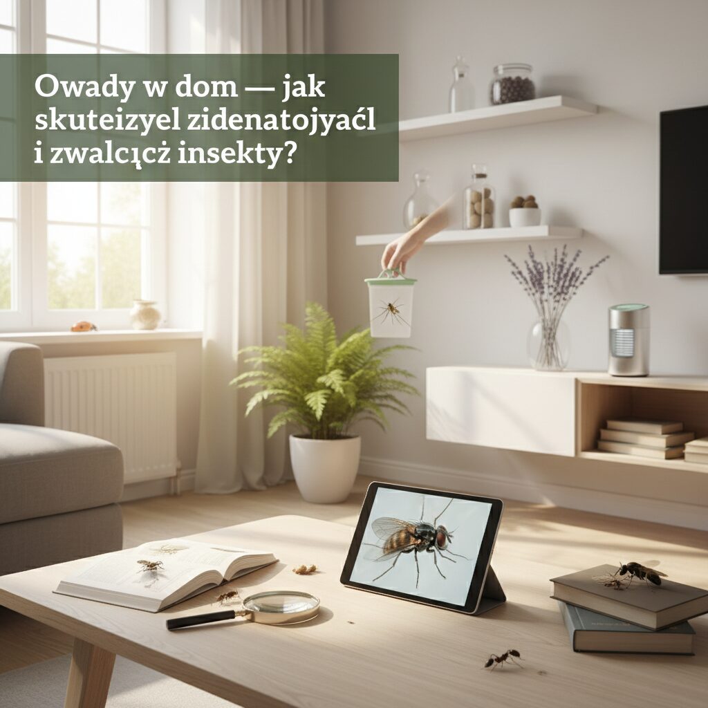 Owady w domu — jak skutecznie zidentyfikować i zwalczyć insekty?