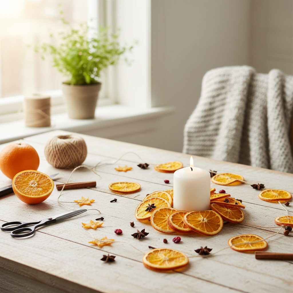 Jak zrobić efektowne ozdoby z pomarańczy krok po kroku?