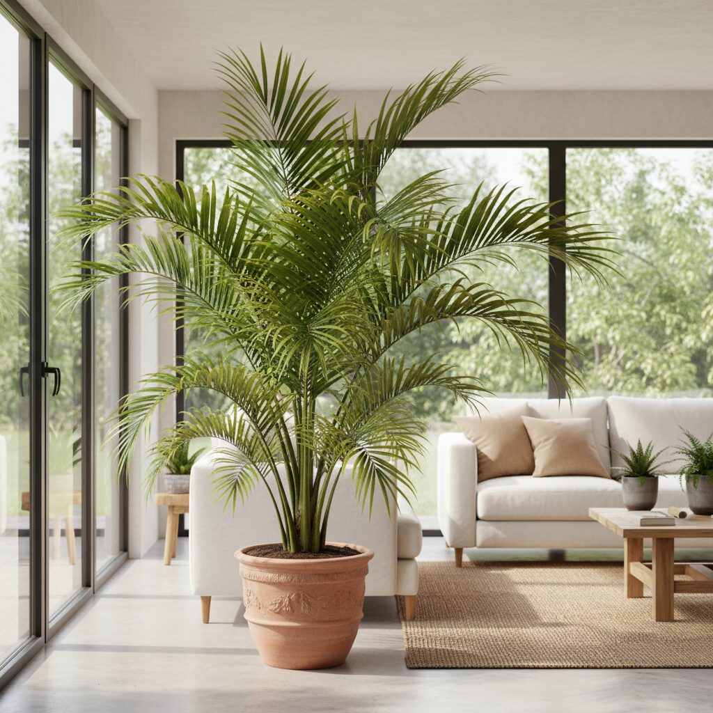 Palma kokosowa w domu — jak dbać o Cocos nucifera?