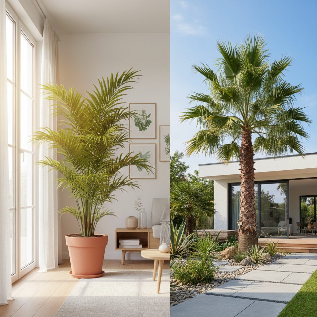 Jak uprawiać palmę waszyngtonia w domu i ogrodzie?