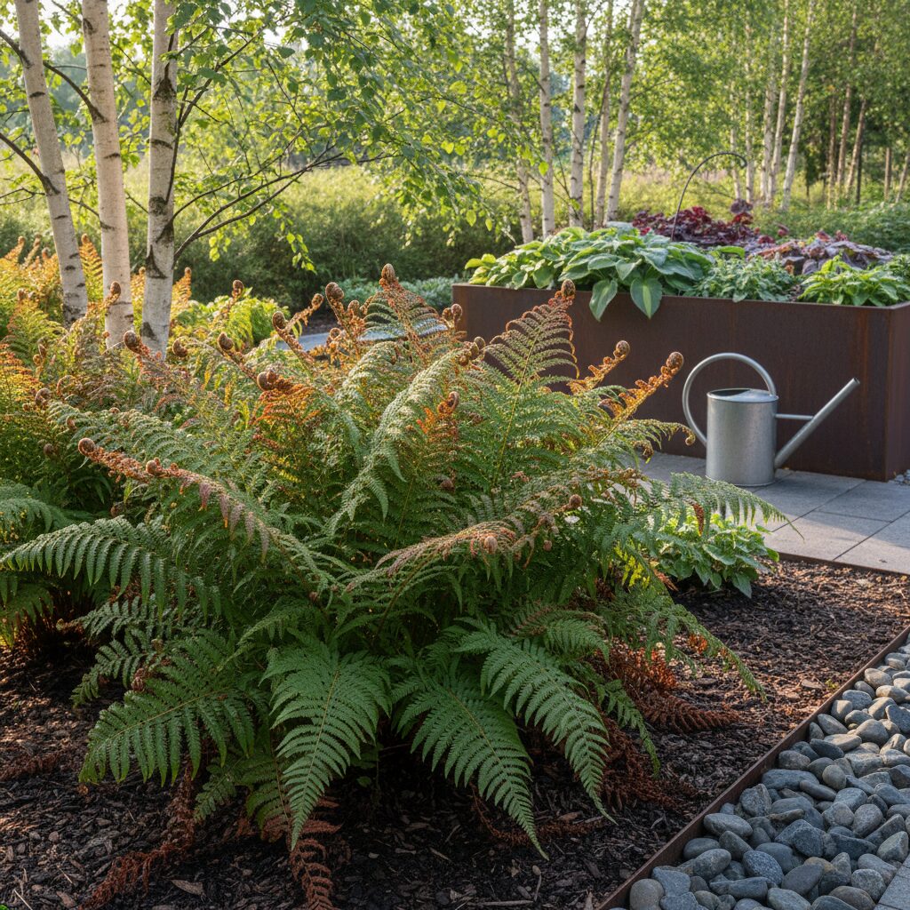 Paprotnik chiński — jak uprawiać tę mrozoodporną paproć?