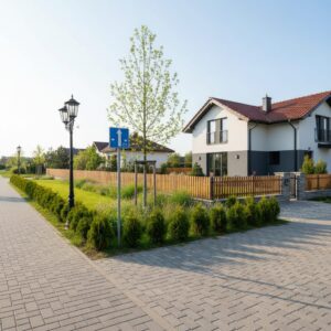 Pas drogowy przy posesji — przepisy, prawa i obowiązki