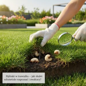 Pędraki w trawniku — jak skutecznie rozpoznać i zwalczyć?