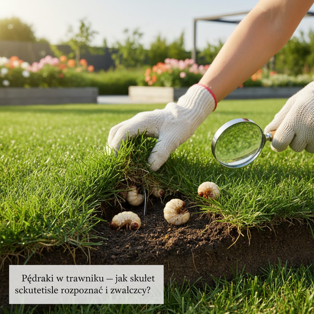 Pędraki w trawniku — jak skutecznie rozpoznać i zwalczyć?