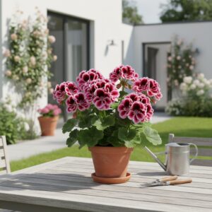 Pelargonia angielska — jak uprawiać tę królewską odmianę?