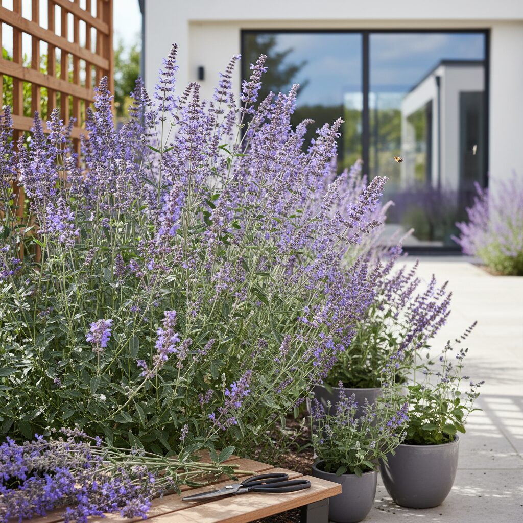 Perowskia łobodolistna — uprawa, cięcie i odmiany Blue Spire