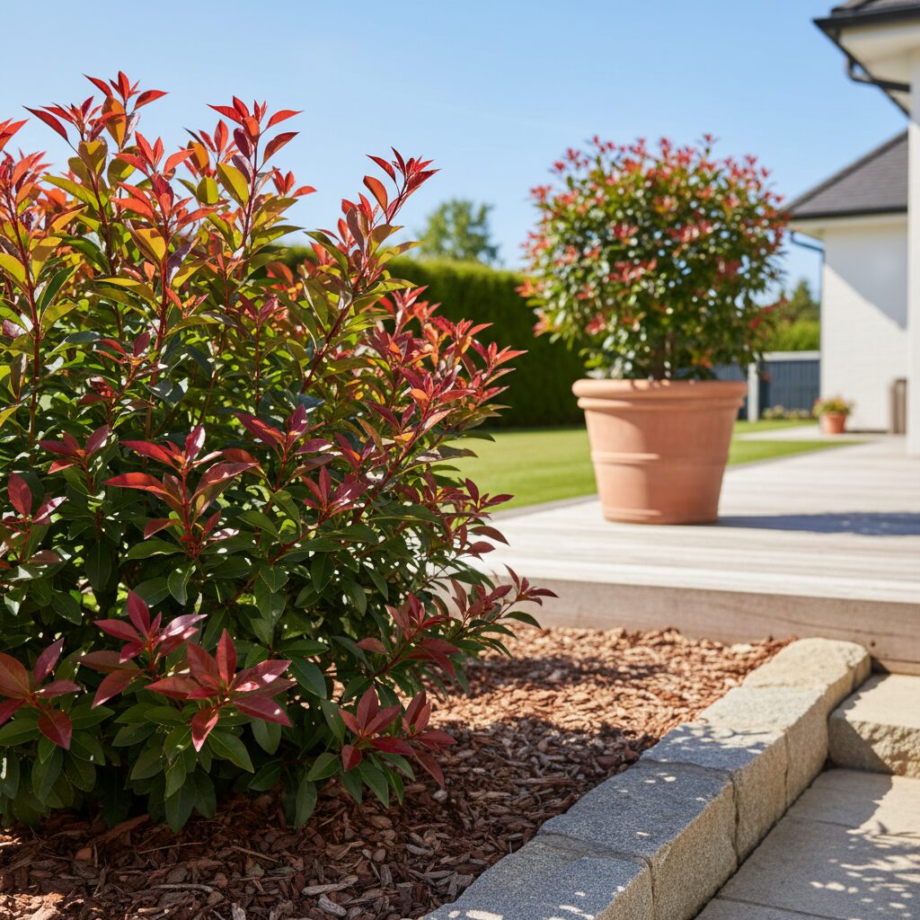 Photinia — jak uprawiać głogownik w ogrodzie i na tarasie?