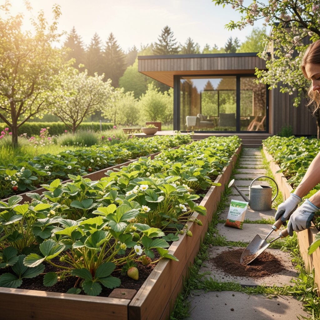 Pielęgnacja truskawek na wiosnę — jak dbać o uprawę?