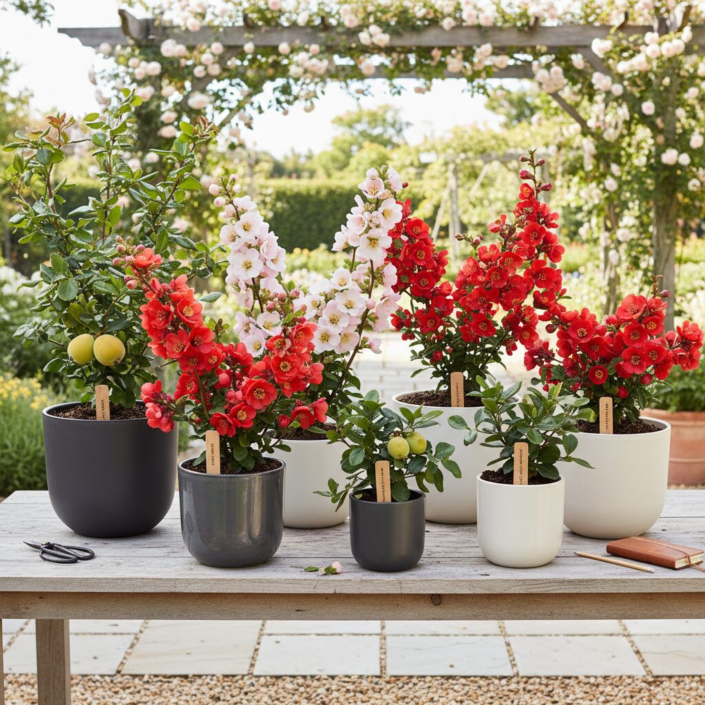 Pigwowiec japoński odmiany — jak wybrać najlepszy krzew?