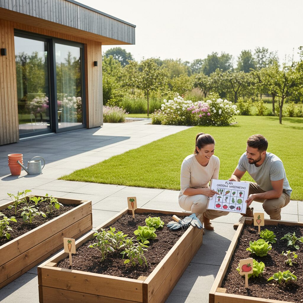 Jak przygotować plan ogródka warzywnego dla początkujących?