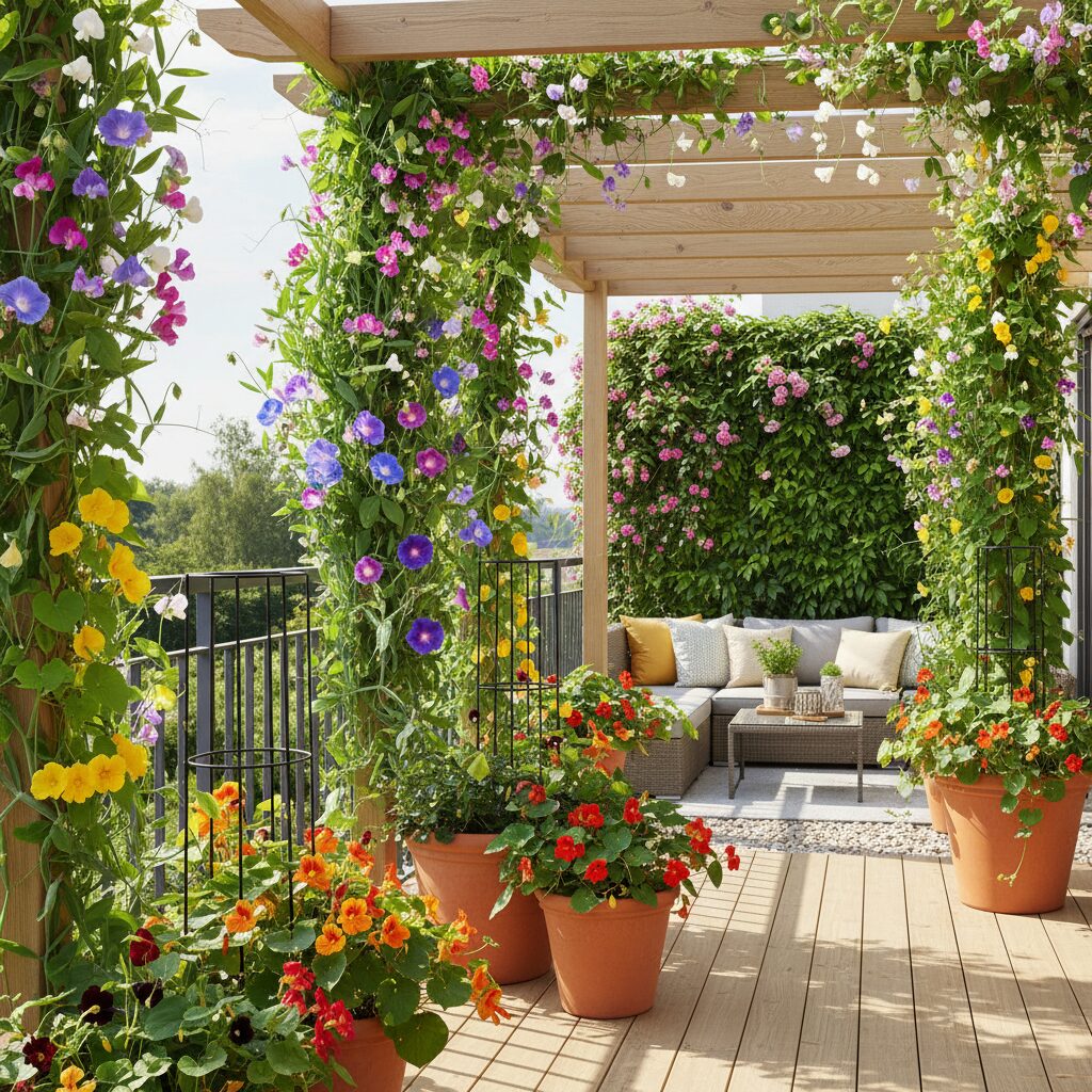 Jakie pnącza jednoroczne wybrać do ogrodu i na balkon?