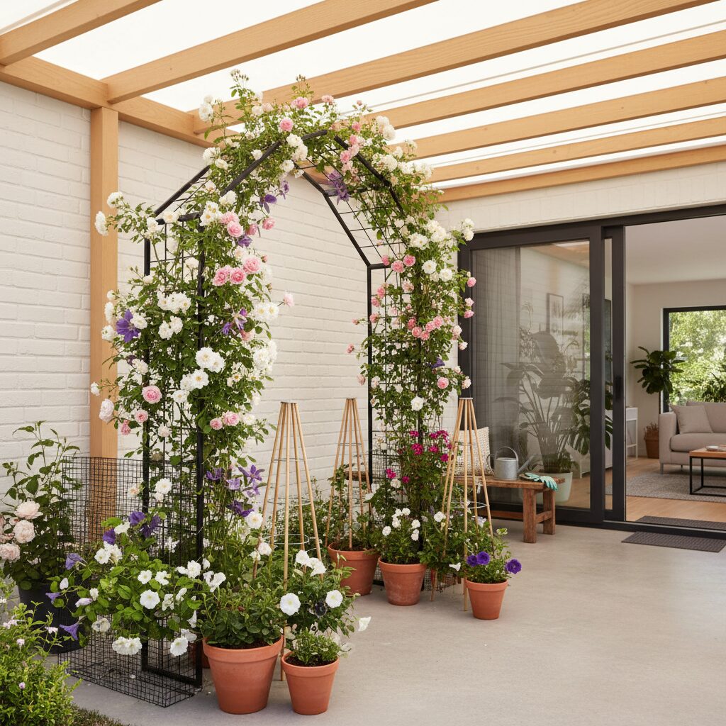 Jaka podpora do kwiatów pnących będzie najlepsza?