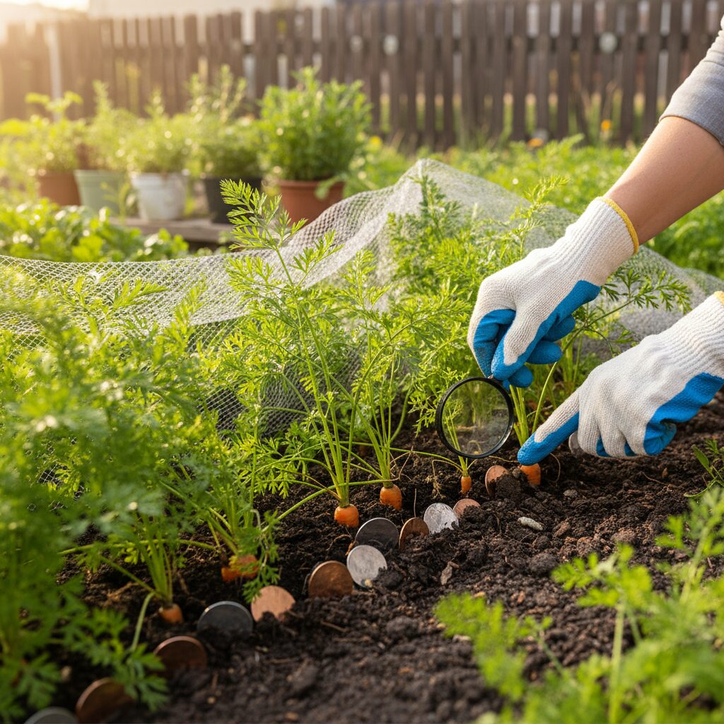 Połyśnica marchwianka zwalczanie — jak ratować plony marchwi?