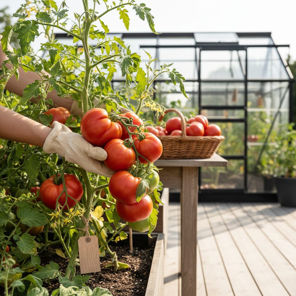 Pomidor Herodes — jak uprawiać tę odmianę bawole serce?