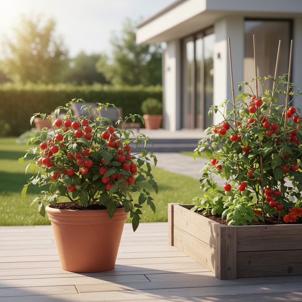 Pomidor Maskotka — jak uprawiać tę odmianę w doniczce i ogrodzie?