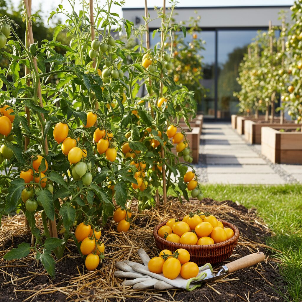 Pomidor Ola Polka — jak uprawiać tę żółtą odmianę w ogrodzie?