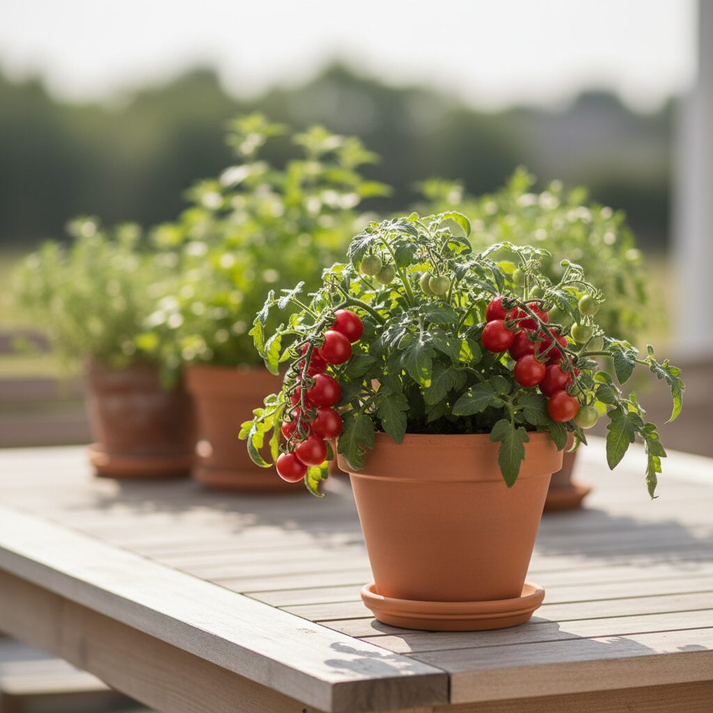 Pomidor Vilma — jak uprawiać tę karłową odmianę w doniczce?