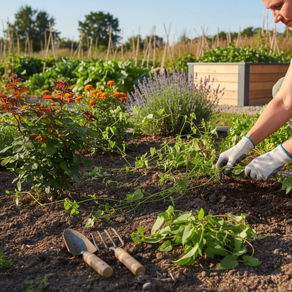 Powój polny zwalczanie — jak skutecznie usunąć go z ogrodu?