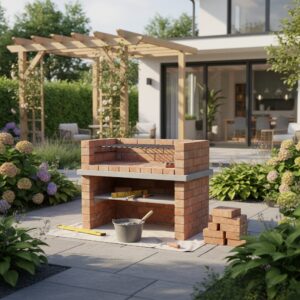 Jak zbudować prosty grill z cegły? Poradnik krok po kroku