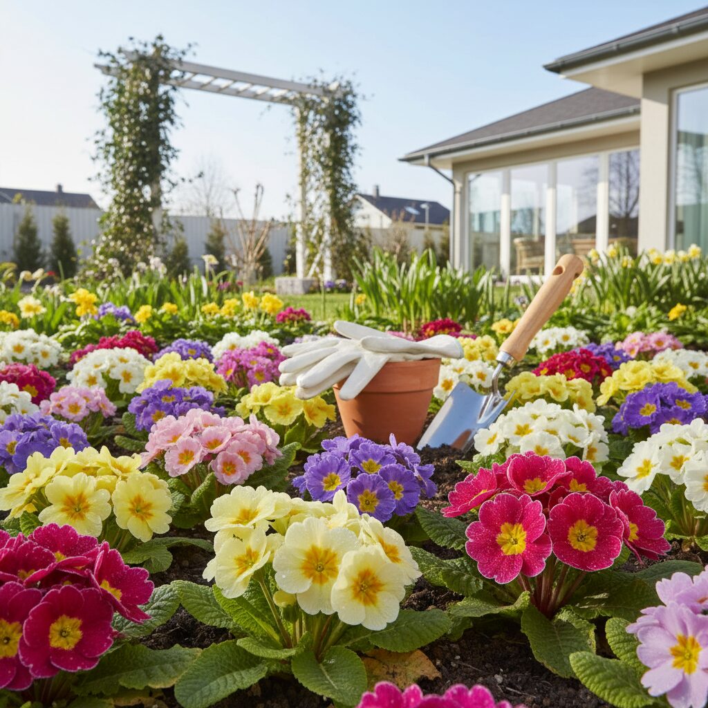 Prymulki ogrodowe — jak uprawiać te zwiastuny wiosny?