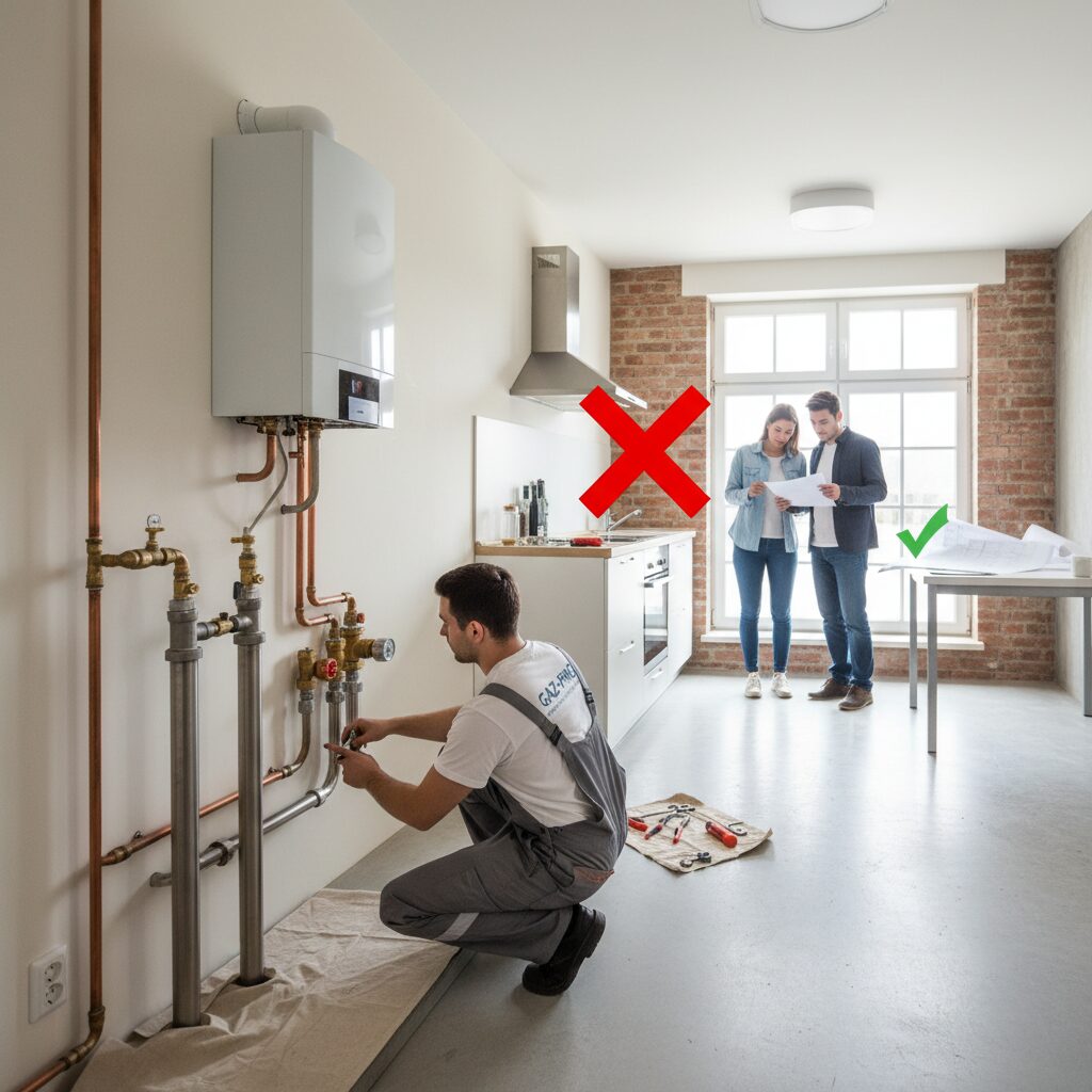 Czy przebudowa instalacji gazowej bez pozwolenia jest możliwa?