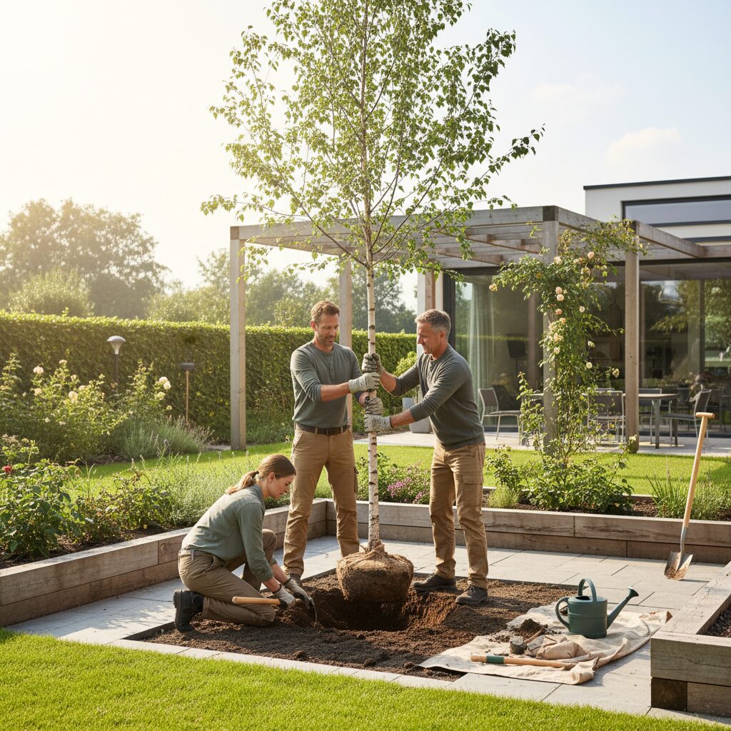 Przesadzanie brzozy — jak i kiedy to zrobić, aby drzewo się przyjęło?