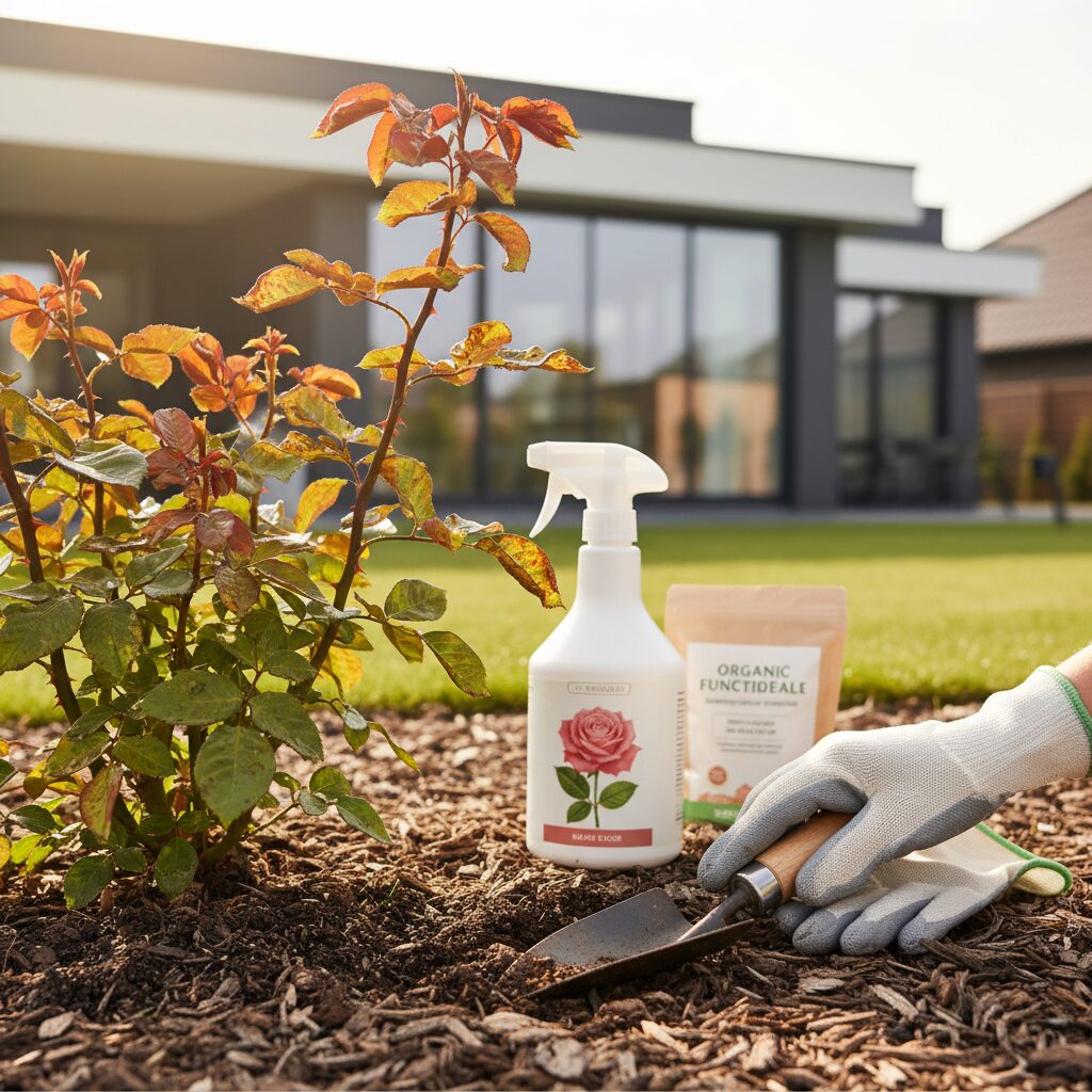 Rdza róży zwalczanie — jak skutecznie ratować krzewy?