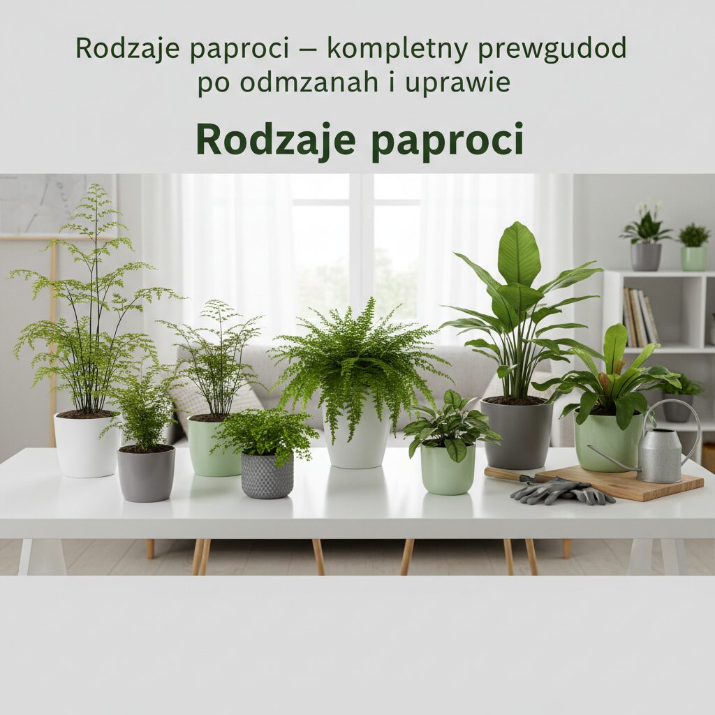Rodzaje paproci — kompletny przewodnik po odmianach i uprawie
