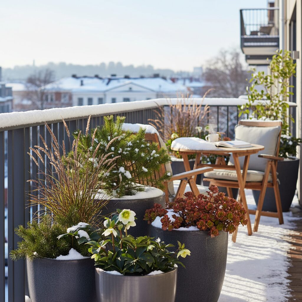 Rośliny balkonowe które przetrwają zimę — kompletny poradnik