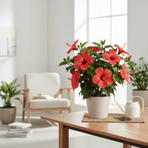 Róża chińska — jak uprawiać i pielęgnować hibiskus domowy?