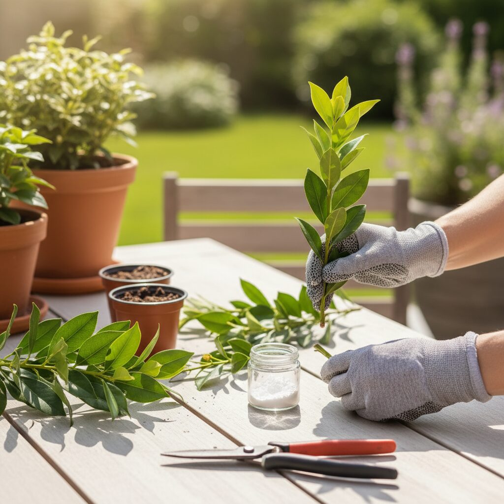 Rozmnażanie laurowiśni — jak skutecznie przygotować sadzonki?